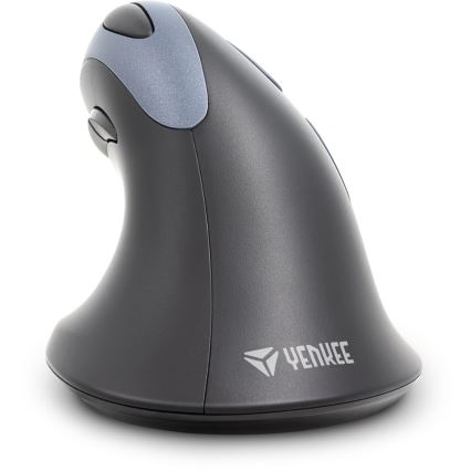 Yenkee – Ergonomische Maus 1000/1600 DPI 1xAA schwarz