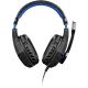 Yenkee – LED Gaming Kopfhörer mit Mikrofon schwarz/blau
