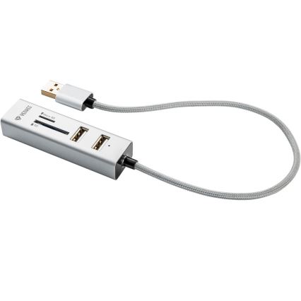 Yenkee – USB-Splitter 2.0 und Kartenleser