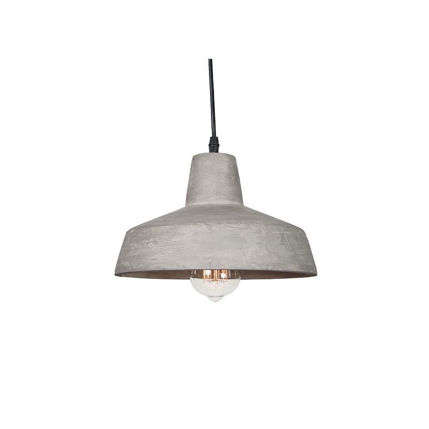 Zambelis 1653 - Hängeleuchte an Schnur 3xE27/40W/230V Beton