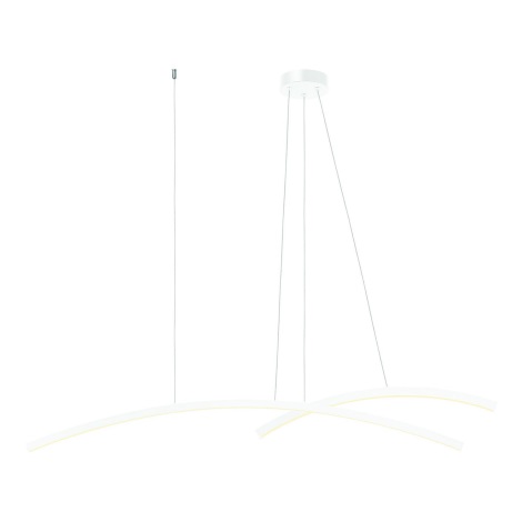 Zambelis 20129 - Dimmbare LED-Hängeleuchte an Schnur LED/48W/230V weiß
