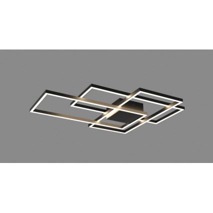 Zambelis 2020 - Dimmbare LED-Aufbauleuchte LED/55W/230V schwarz