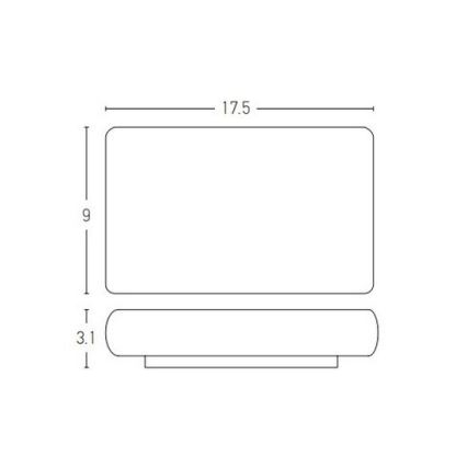 Zambelis E239 - LED-Wandleuchte für den Außenbereich 2xLED/6W/230V IP65 anthrazit