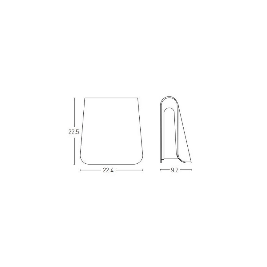 Zambelis E245 - LED Außenwandleuchte LED/6W/230V IP54 Anthrazit
