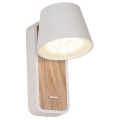 Zambelis H62 - LED-Wandlampe LED/7W/230V beige
