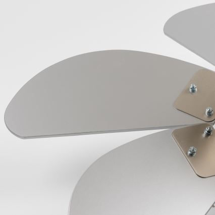 ZEVENTI - Deckenventilator FAMARA 1xE14/60W/230V grau