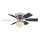 ZEVENTI - Deckenventilator GALDANA 1xE27/60W/230V grau/weiß