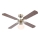 ZEVENTI - Deckenventilator NAVAGIO 1xE27/60W/230V braun
