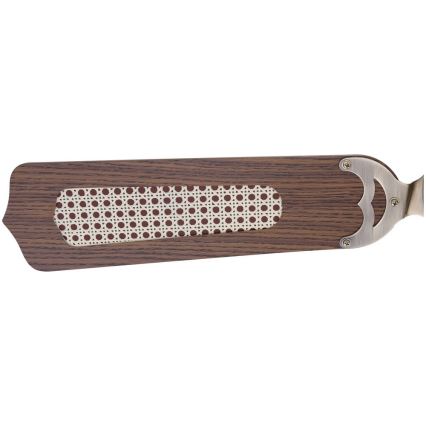ZEVENTI - Deckenventilator NAVAGIO 1xE27/60W/230V braun