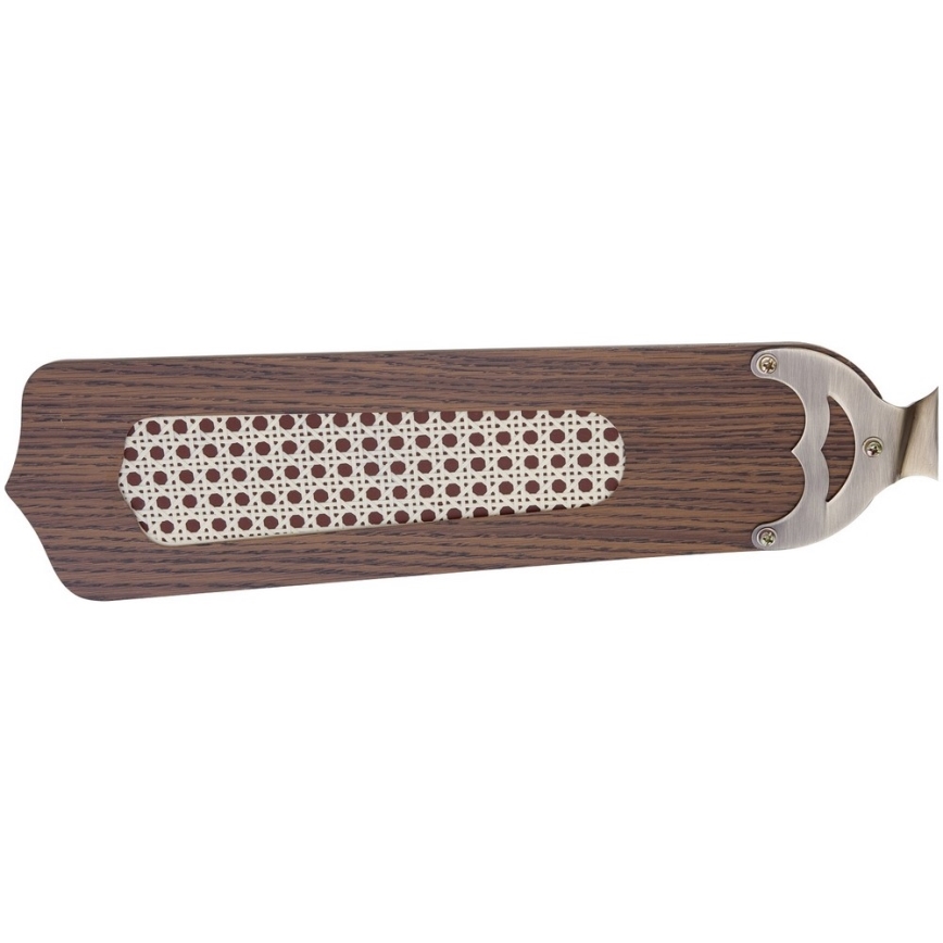 ZEVENTI - Deckenventilator NAVAGIO 1xE27/60W/230V braun
