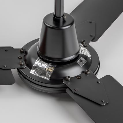 ZEVENTI - Deckenventilator TOFINO schwarz