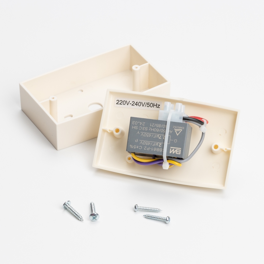 ZEVENTI - Deckenventilator TOFINO schwarz