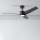ZEVENTI - Dimmbarer LED-Deckenventilator ORVIETO LED/18W/230V 3000-6000K Wi-Fi Tuya schwarz + Fernbedienung