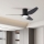 ZEVENTI - Dimmbarer LED-Deckenventilator PADUA LED/18W/230V 3000-6000K Wi-Fi Tuya schwarz + Fernbedienung