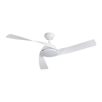 ZEVENTI - LED-dimmbarer Deckenventilator AERYS LED/24W/230V 3000/4000/6000K Wi-Fi Tuya weiß + Fernbedienung