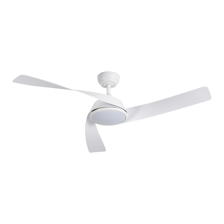ZEVENTI - LED-dimmbarer Deckenventilator AERYS LED/24W/230V 3000/4000/6000K Wi-Fi Tuya weiß + Fernbedienung