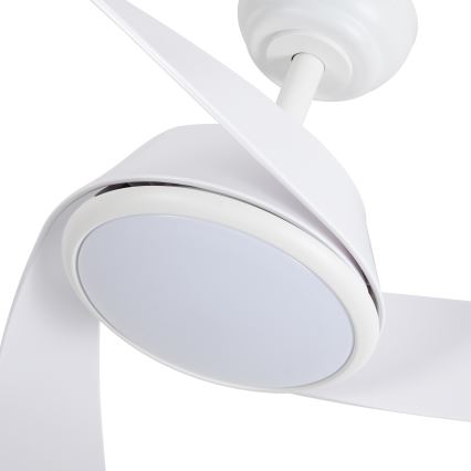 ZEVENTI - LED-dimmbarer Deckenventilator AERYS LED/24W/230V 3000/4000/6000K Wi-Fi Tuya weiß + Fernbedienung