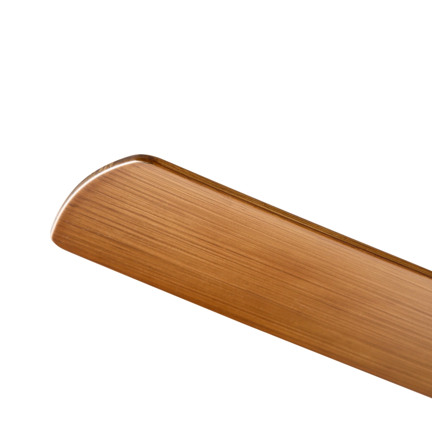 ZEVENTI - LED-Deckenventilator BARROSA LED/18W/230V 3000/4000/6000K Wi-Fi Tuya braun + Fernbedienung
