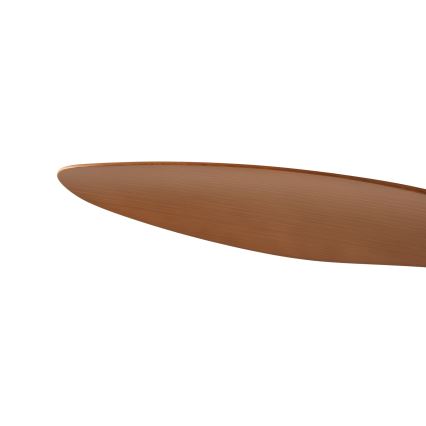 ZEVENTI - LED-Deckenventilator MURO LED/18W/230V 3000/4000/6000K Wi-Fi Tuya schwarz + Fernbedienung