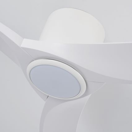 ZEVENTI - LED-dimmbarer Deckenventilator ORBITO LED/24W/230V 3000/4000/6000K Wi-Fi Tuya weiß + Fernbedienung