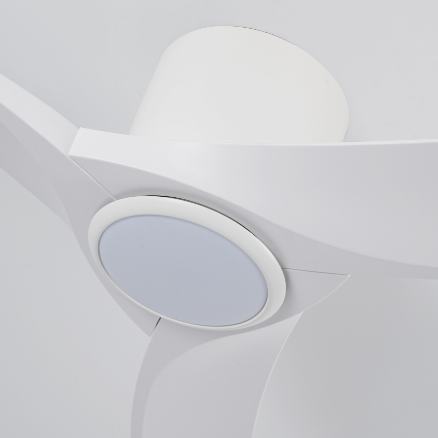 ZEVENTI - LED-dimmbarer Deckenventilator ORBITO LED/24W/230V 3000/4000/6000K Wi-Fi Tuya weiß + Fernbedienung