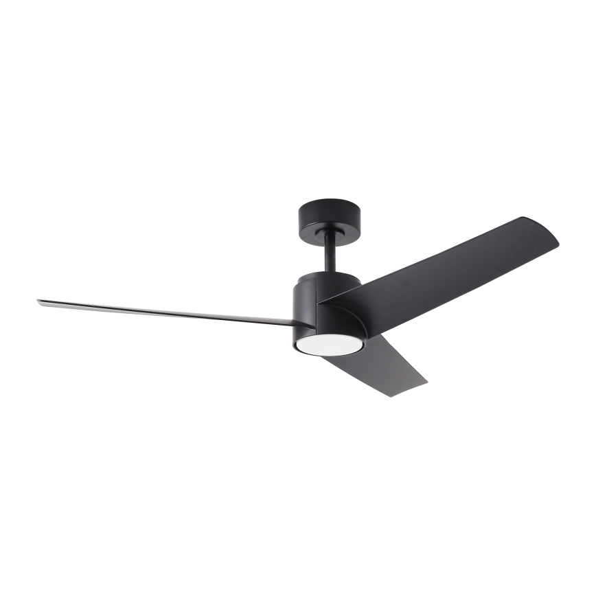 ZEVENTI - Dimmbarer LED-Deckenventilator ORVIETO LED/18W/230V 3000-6000K Wi-Fi Tuya schwarz + Fernbedienung