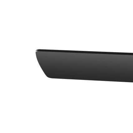 ZEVENTI - Dimmbarer LED-Deckenventilator ORVIETO LED/18W/230V 3000-6000K Wi-Fi Tuya schwarz + Fernbedienung