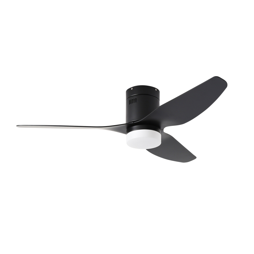ZEVENTI - Dimmbarer LED-Deckenventilator PADUA LED/18W/230V 3000-6000K Wi-Fi Tuya schwarz + Fernbedienung