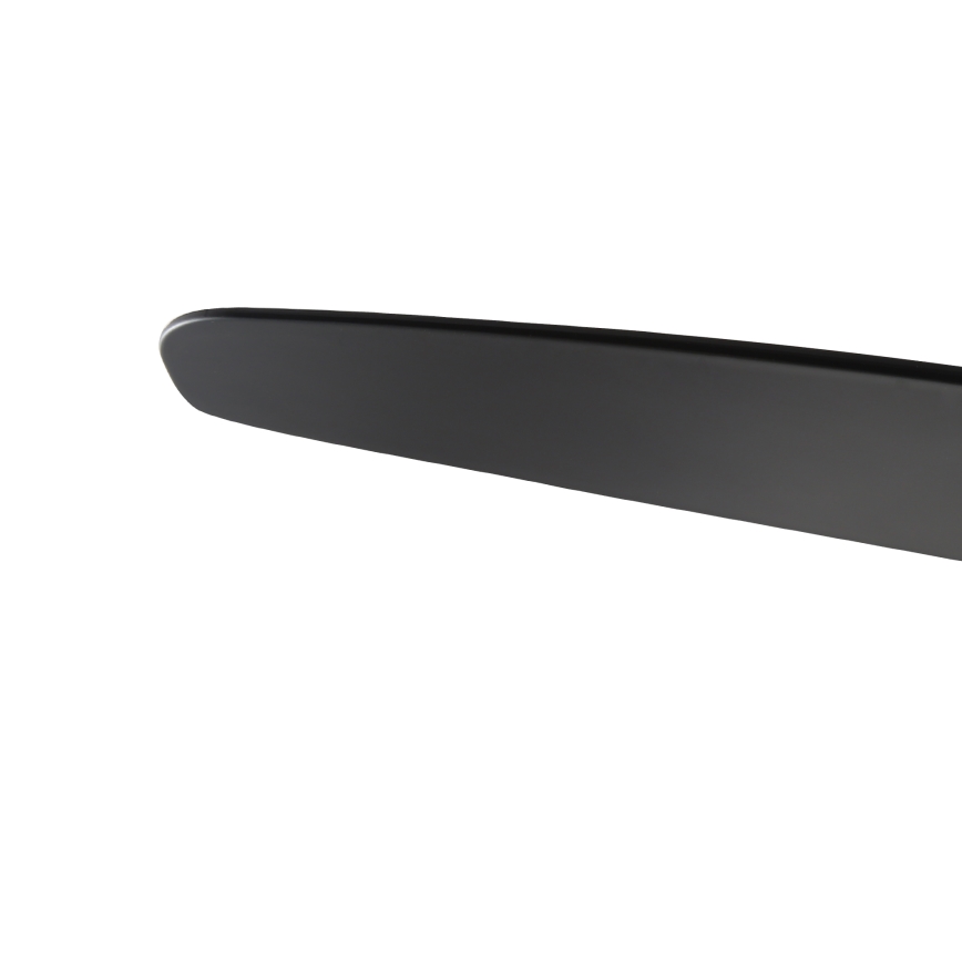 ZEVENTI - LED Deckenventilator PADUA LED/18W/230V 3000/4000/6000K Wi-Fi Tuya schwarz + Fernbedienung