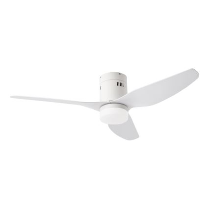 ZEVENTI - Dimmbarer LED-Deckenventilator PADUA LED/18W/230V 3000-6000K Wi-Fi Tuya weiß + Fernbedienung