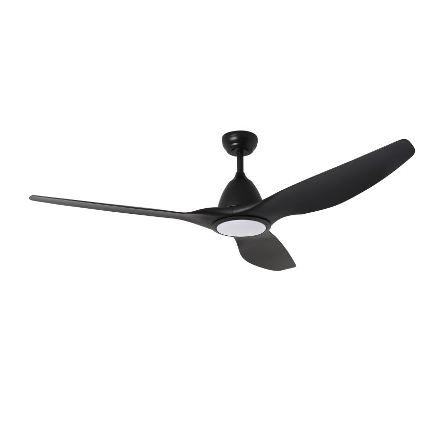 ZEVENTI - Dimmbarer LED-Deckenventilator URBINO LED/20W/230V 3000-6000K Wi-Fi Tuya schwarz + Fernbedienung