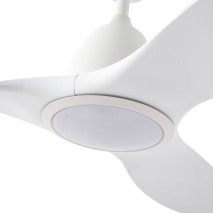ZEVENTI - Dimmbarer LED-Deckenventilator URBINO LED/20W/230V 3000-6000K Wi-Fi Tuya weiß + Fernbedienung