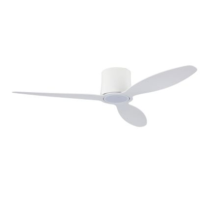 ZEVENTI - LED-dimmbarer Deckenventilator VENTORA LED/24W/230V 3000/4000/6000K Wi-Fi Tuya weiß + Fernbedienung