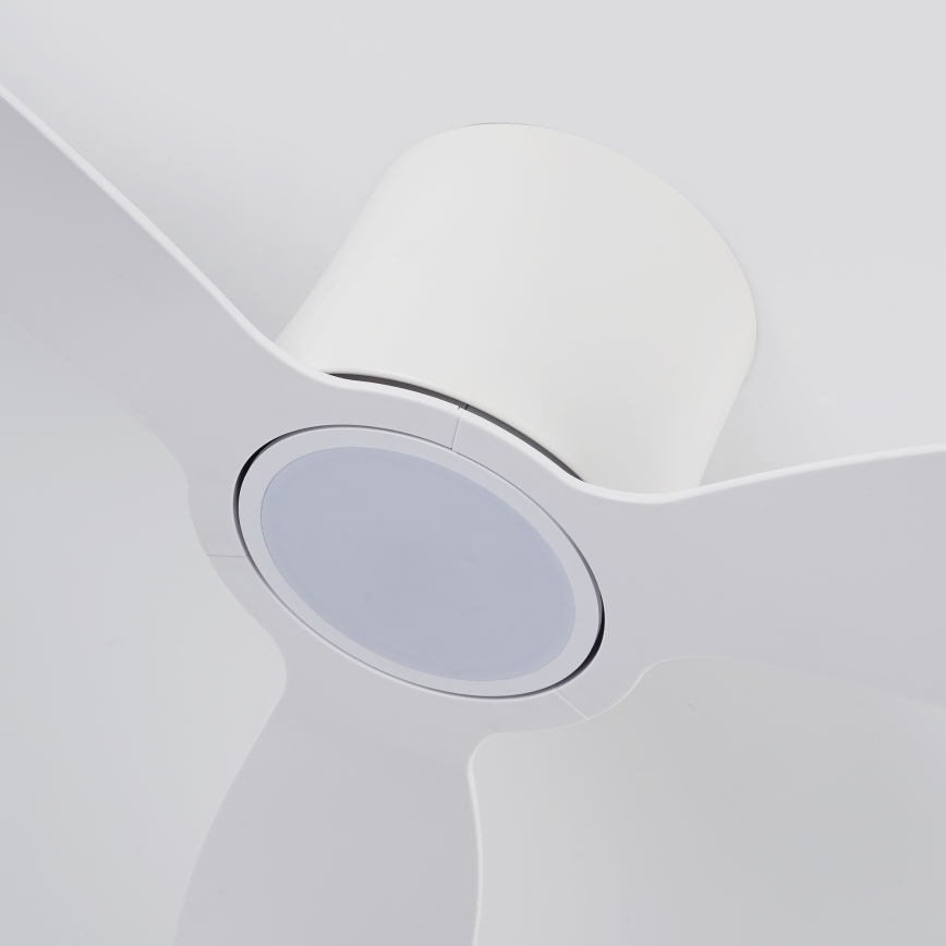 ZEVENTI - LED-dimmbarer Deckenventilator VENTORA LED/24W/230V 3000/4000/6000K Wi-Fi Tuya weiß + Fernbedienung