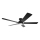 ZEVENTI - LED-dimmbarer Deckenventilator WAIKIKI LED/20W/230V 2700-6500K 132 cm schwarz + Fernbedienung
