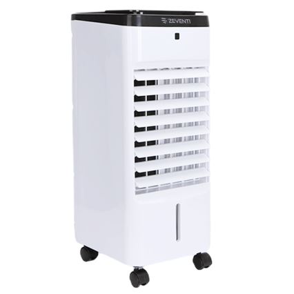 ZEVENTI - Luftkühler ARCTIC 60W/230V schwarz/weiß + Fernbedienung