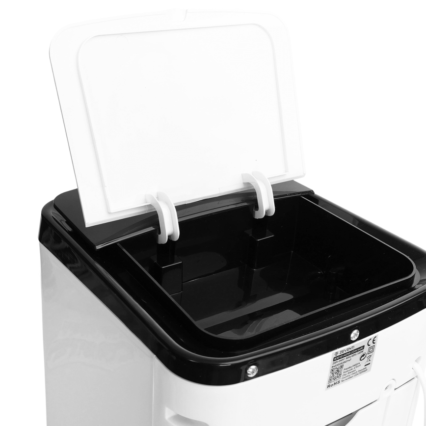 ZEVENTI - Luftkühler ARCTIC 60W/230V schwarz/weiß + Fernbedienung