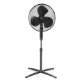 ZEVENTI - Standventilator FLOW 40W/230V 120 cm schwarz