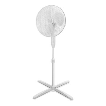 ZEVENTI - Standventilator FLOW 45 W/230 V 120 cm weiß