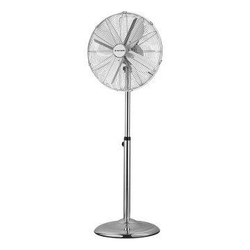 ZEVENTI - Standventilator FLOW 50W/230V 125 cm, hochglänzender Chrom