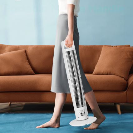 ZEVENTI - Turmventilator FLOW 45W/230V weiß