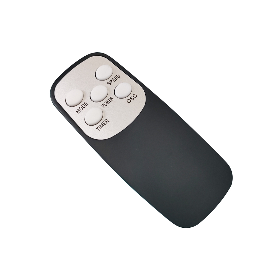 ZEVENTI - Wandventilator FANNY 50W/230V Ø 45 cm bronzefarben + Fernbedienung