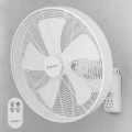 ZEVENTI - Wandventilator FREEZE 50W/230V d 40 cm weiß + Fernbedienung