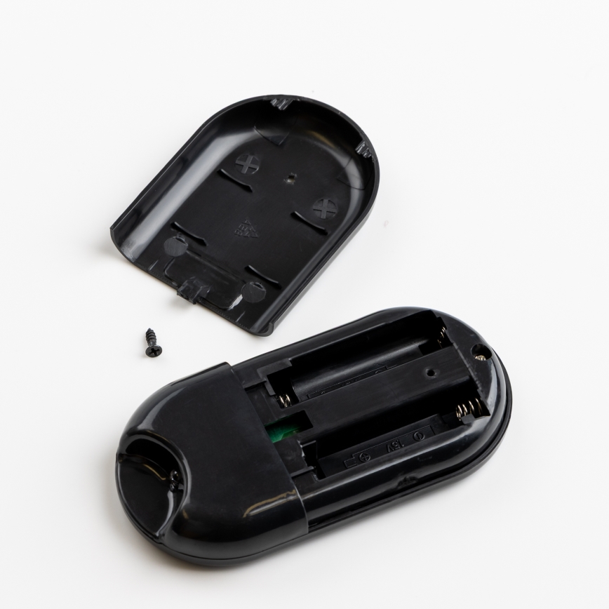 ZEVENTI - Wandventilator FREEZE 50W/230V d 40 cm schwarz/braun + Fernbedienung