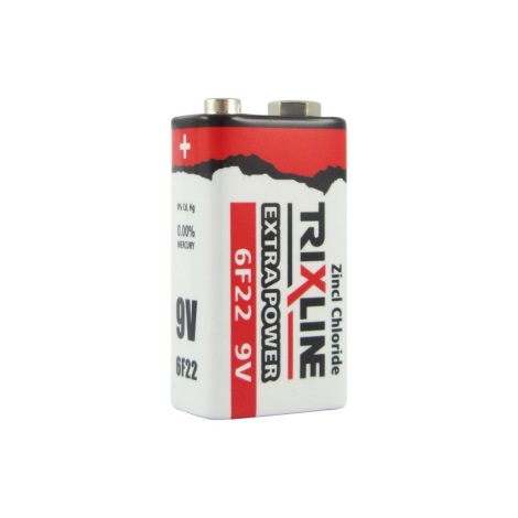 Zink-Chlorid Batterie 9V Trixline Extra Power