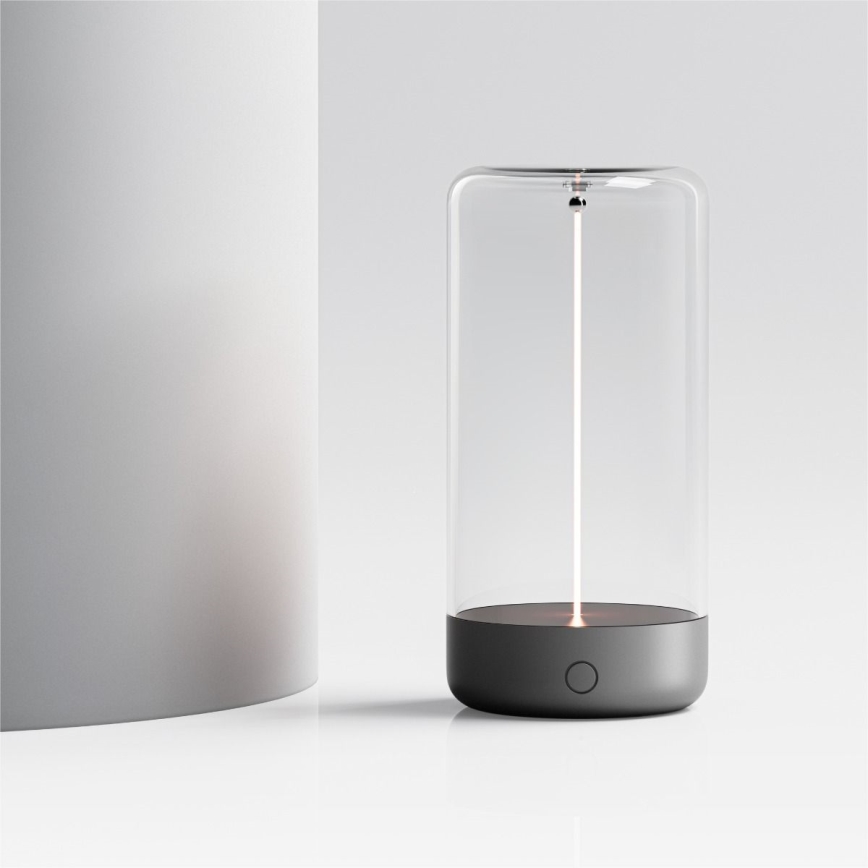 Zuma Line - LED dimmbare wiederaufladbare Tischlampe LED/0,5W/230V schwarz IP54