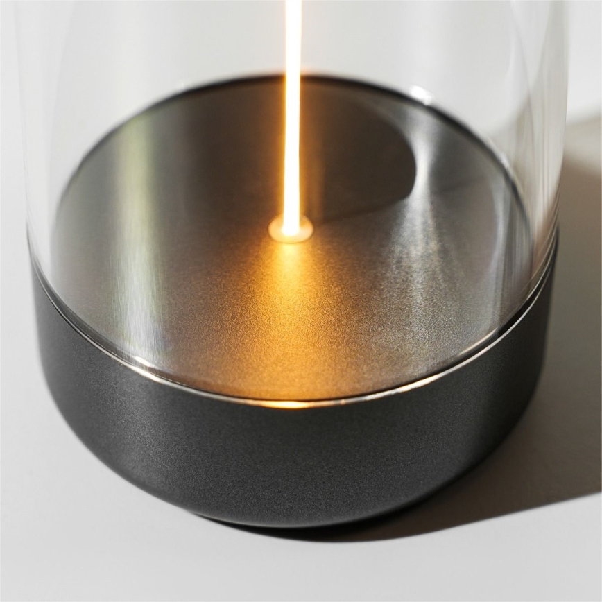 Zuma Line - LED dimmbare wiederaufladbare Tischlampe LED/0,5W/230V schwarz IP54