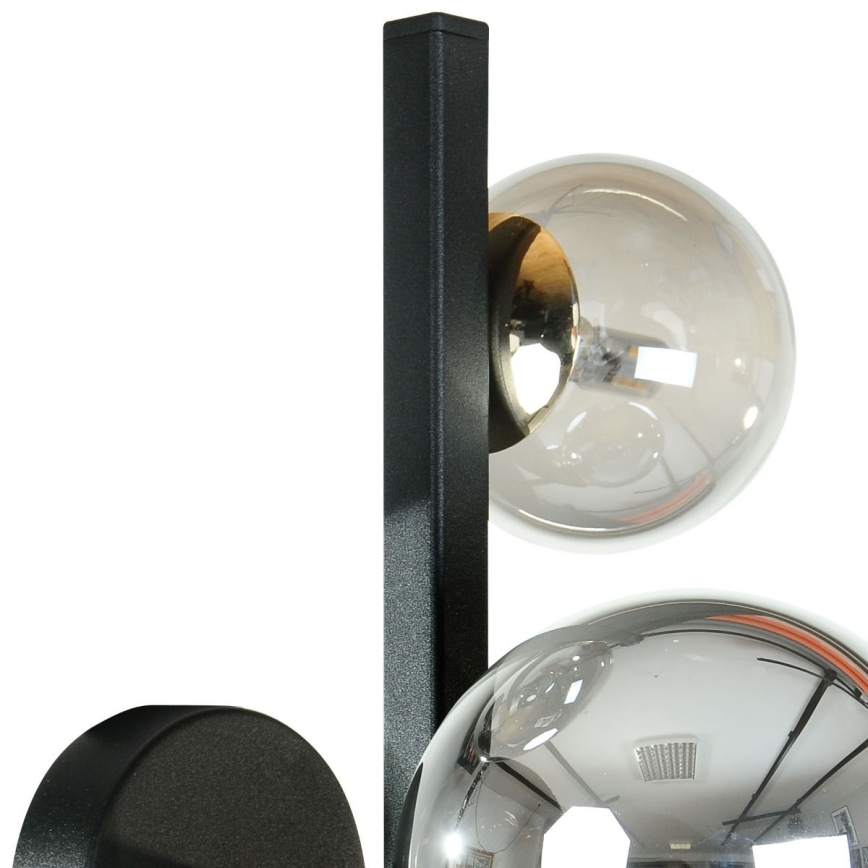 Zuma Line - Wandleuchte 3xG9/8W/230V schwarz/rauchschwarz