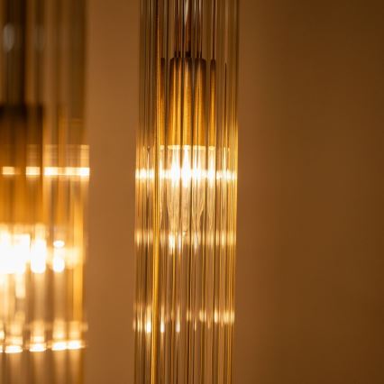 Zuma Line - Pendelleuchte an Kabel 3xE14/7W/230V goldfarben