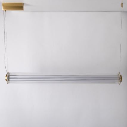 Zuma Line - LED-dimmbarer Pendelleuchter an Kabel LED/39W/230V 2700-6500K gold + Fernbedienung
